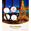 2.1M Christmas Tree LED Solar Warm Jingle Jollys - RnR Galore