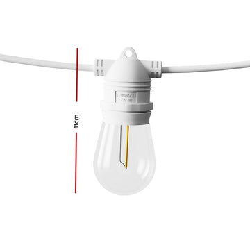 23M LED Festoon Light Outdoor String Light Christmas Wedding Party Decorations - RnR Galore