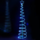 2.4M Christmas Tree LED Solar Motif Lights Jingle Jollys - RnR Galore