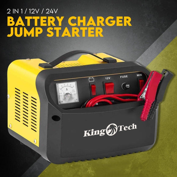 2IN1 Car Battery Charger Jump Starter 12V 24V 40A ATV Boat Tractor - RnR Galore