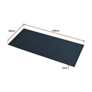 2m Gym Rubber Floor Mat Reduce Treadmill Vibration - RnR Galore