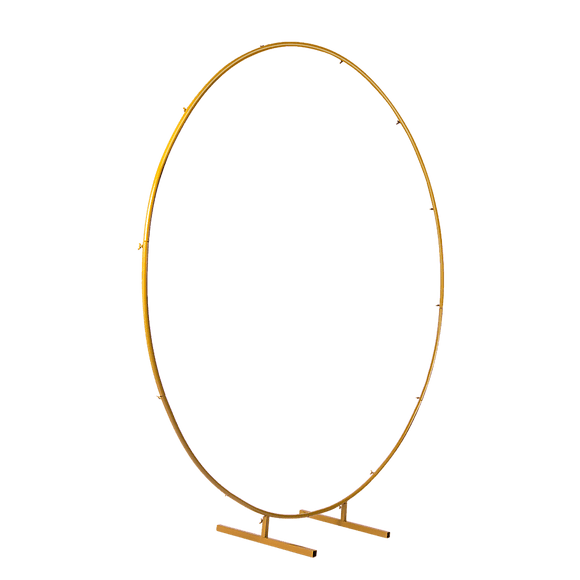 2M Wedding Hoop Round Circle Arch Backdrop Flower Display Stand Frame Background - RnR Galore