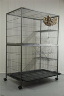 3 X Platforms & 3 X Ladders For 140 cm Ferret Parrot Cat Bird Cage - RnR Galore