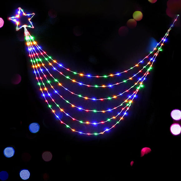 320 LED 5M Christmas Lights Solar String Fairy Light Jingle Jollys - RnR Galore