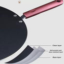 32cm Nonstick Frying Indian Tava Dosa Chapati Pan Flat Skillet Griddle Pan - RnR Galore