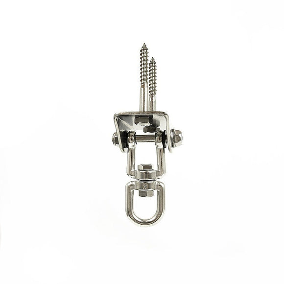 360 Degree Swivel Swing Hanger with Stainless Steel Hook for Ceiling Heavy Duty Hanging Gym Equipment - RnR Galore