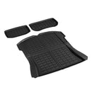 3PCS Car Rear Front Cargo Trunk Toolbox Luggage Rubber Mats for Tesla Model 3 2021 - 2022 - RnR Galore