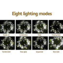 3X6M Christmas Lights Curtain Light Cool White 600 LED Jingle Jollys - RnR Galore