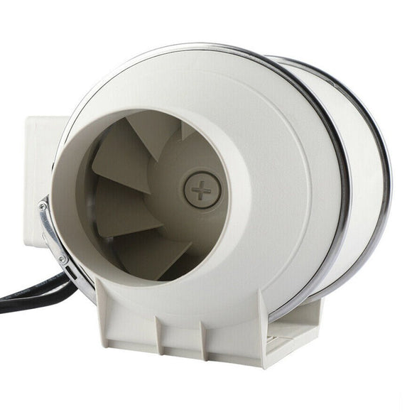 4'' Extractor Fan Duct Hydroponic Inline Exhaust Vent Industrial - RnR Galore