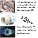 4'' Extractor Fan Duct Hydroponic Inline Exhaust Vent Industrial - RnR Galore