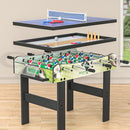 4 - in - 1 Games Table Soccer Foosball Table Tennis Bowling Shuffleboard Party Gift - RnR Galore