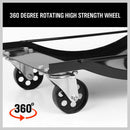 4 x Heavy Duty Wheel Dolly 450 kg 1000 lb Car Vehicle Positioning Jack Platform - RnR Galore
