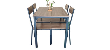 5 Piece Kitchen Dining Room Table and Chairs Set Furniture - RnR Galore