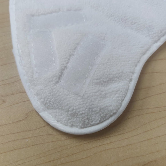 5PCS Stick On White Washable Cleaning Pads Microfiber For X5 Steam Mop H20 H2O - RnR Galore