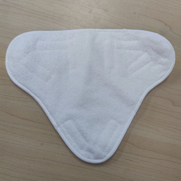 5PCS Stick On White Washable Cleaning Pads Microfiber For X5 Steam Mop H20 H2O - RnR Galore