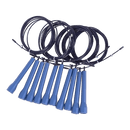 5x CrossFit Speed Skipping Rope Wire – Adjustable Jump Ropes for Fitness & Boxing - RnR Galore