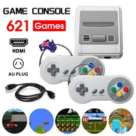 621 - IN - 1 Retro Classic Mini Handheld Game Console TV HDMI 2 Controller Gamepad - RnR Galore