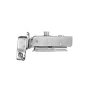 8 Pack 304 Stainless Steel Cabinet Hinges 100 Degree Soft Closing half Overlay Door Hinge Nickel Plated Finish - RnR Galore