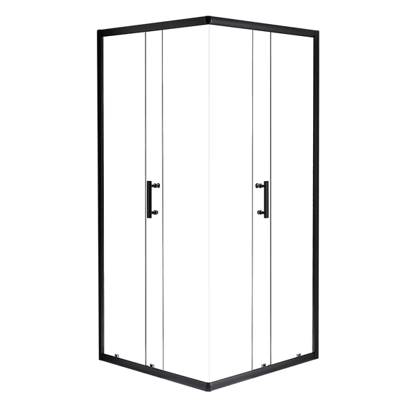 900 x 1000mm Sliding Door Nano Safety Glass Shower Screen By Della Francesca - RnR Galore