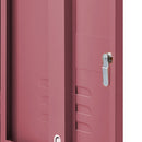 ArtissIn Bedside Table Metal Cabinet - MINI Pink-5