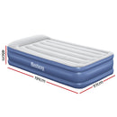 Bestway Air Mattress Inflatable Bed 46cm Airbed Single Blue-2