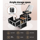 Embellir Makeup Case Beauty Organiser Bag Travel Large Cosmetic Storage Portable-5