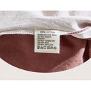 Cosy Club Cotton Bed Sheets Set Red Beige Cover Single-6