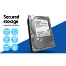 UL-tech CCTV Security System 4CH DVR 4 Cameras 4TB Hard Drive-4