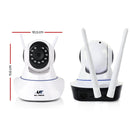 UL-tech 1080P Wireless IP Cameras Security WIFI Cam White-2