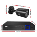 UL-tech CCTV Security System 4CH DVR 4 Cameras 2TB Hard Drive-2