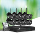 UL-tech Wireless CCTV Security System 8CH NVR 3MP 8 Bullet Cameras 2TB-8
