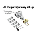 Devanti Gas Cooktop 60cm 4 Burner Black-7