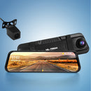 UL-tech Dash Camera 1080P 9.66" Front and Rear View Cam Car DVR Reverse Recorder-7