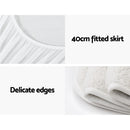 Giselle Bedding Single Size Electric Blanket Fleece-5