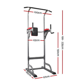 Everfit Weight Bench Chin Up Tower Bench Press Home Gym Wokout 200kg Capacity - 0