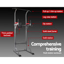 Everfit Weight Bench Chin Up Tower Bench Press Home Gym Wokout 200kg Capacity-3