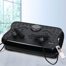 Everfit Vibration Machine Platform Vibrator With Resistance Rope Home Gym Black-7