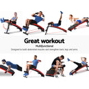 Everfit Weight Bench Sit Up Bench Press Foldable Home Gym Equipment-4