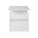 Keezi 3PCS Kids Table and Chairs Set Storage Toys Play Activity Desk-4