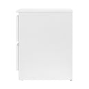 Artiss Bedside Table 2 Drawers - PEPE White-4