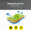 Instahut Gazebo Marquee 4x3m Outdoor Event Wedding Tent Camping Party Shade Iron Art Canopy Grey-6