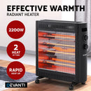 Devanti 2200W Infrared Heater Radiant Heaters-3
