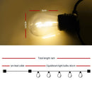 Jingle Jollys 14m LED Festoon String Lights Christmas Wedding Party Outdoor-2
