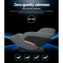 Livemor Electric Massage Chair Zero Gravity Recliner Shiatsu Kneading Massager-4