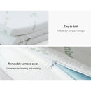 Giselle Bedding Memory Foam Mattress Topper 11-Zone 8cm Double-5