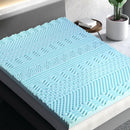 Giselle Bedding Memory Foam Mattress Topper 11-Zone 8cm Double-7