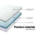 Giselle Bedding Memory Foam Mattress Topper Cool Gel 8cm King-4