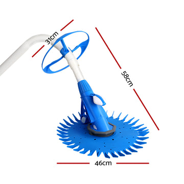 Aqua Buddy Pool Cleaner Automatic Vacuum Swimming Floor Climb Wall Pool 10M Hose - 0