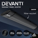 Devanti Electric Radiant Strip Heater Outdoor 2400W-3