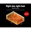 Devanti Electric Radiant Strip Heater Outdoor 2400W-4